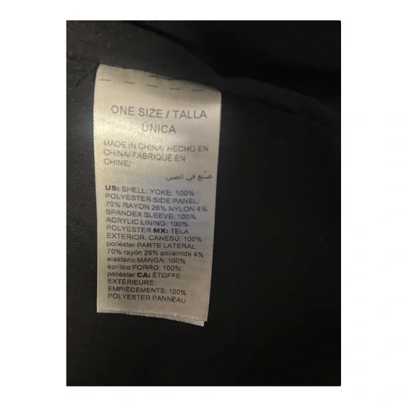 Chico’s Patched Houndstooth Statement Jacket Size 3P (16/18P) KD1 - Picture 5 of 8